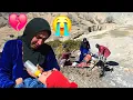 Lagu Najmeh's cry for the bitter incident😢: Mountains to Farming, resentment and sadness
