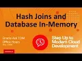 AskTOM Office Hours Hash Joins and Database In-Memory