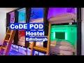 CoDE pod hostel - The court capsule luxury hostel pod bed Edinburgh Scotland