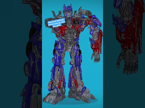 Optimus Prime ain’t putting up with nuthin’ 😆