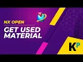 Get Used Material in Part Nx Open Programming Using Visual Basic Parametric Krish