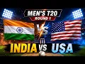 India vs USA Men s T20 World Cup Round 1 Cricket 26 Full Match Simulation
