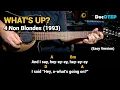 Download Lagu What's Up - 4 Non Blondes (Easy Guitar Chords Tutorial with Lyrics)