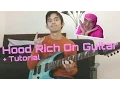 Pink Guy X Getter X Nick Colletti - Hood Rich On Guitar + Tutorial