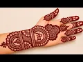 Teej Special Simple Mehndi Design 2026 Front Hand Mehndi Design Sawan Special Mehndi Designs