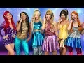 DISNEY PRINCESS POP STARS Ariel Jasmine Aurora Belle Elsa and Anna Totally TV parody