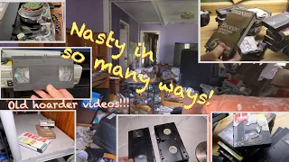 What is on these old VHS videotapes #2 Hoarder House Version 2 After A Youtube Strike For Nudity