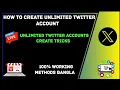 How to create unlimited Twitter accounts and unlimited Telegram accounts New income tricks