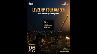 9 PM Python to Gen AI Developer Bootcamp Week 1 Day 1 06 July