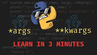 Args and Kwargs in Python
