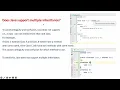 Does Java support multiple inheritance