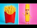 Download Lagu Jika MAKANAN adalah MANUSIA 🍔😂 Situasi Lucu yang Relevan \u0026 Peretasan Komedi oleh 123 GO