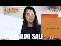 Vlog Sale! Louis Vuitton, Dior, Hermes etc!