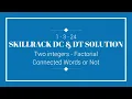 SKILLRACK DAILY CHALLENGE AND DAILY TEST SOLUTION 01-03 C Java Python