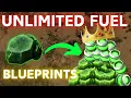 Factorio Unlimited Fuel Cells Tileable Kovarex Tutorial FREE Blueprints