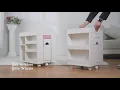 Advwin Pedicure Trolley Cart with Foot Rest