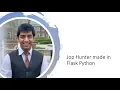 Job Hunter a open Source Job hunting Website made in Python Flask