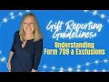 Gift Reporting Guidelines Form 709 Exclusions FL Estate Lawyer