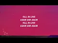 Charli xcx - Fall in love again and again (Everything is romantic) ft. Caroline Polachek (Lyrics)