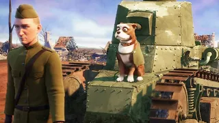 a little dog is promoted to sergeant in the battlefield and becomes a hero recap