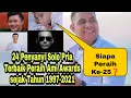 24 PENYANYI SOLO PRIA PERAIH AMI AWARDS SEPANJANG MASA. SIAPA YANG KE 25❓