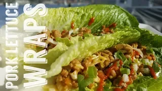 Cooking Onboard: Pork Lettuce Wraps