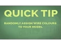 Randomly Assigning Wire Colours To Model