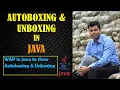 Autoboxing And Unboxing In Java Wrapper Class In Java Wrapper Class Function Java Tutorials