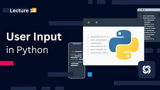 How to take user input in python Python Programming Tutorials For Beginners