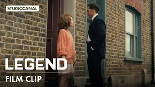 Reggie meets Frances LEGEND Starring Tom Hardy and Emily Browning