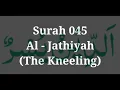 Download Lagu Surah 045 – Al - Jathiyah by Sheikh Mishary Rashid Al-Afasy.