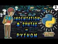 Indentation and Syntax In Python Python Programming for beginners In Hindi