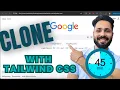Clone Google UI with Tailwind CSS - Full Project Tutorial
