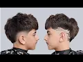Burst Fade Haircut With FREESTYLE Design TUTORIAL