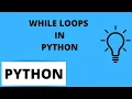 Python Tutorial For Beginners 16 - WHILE Loops in Python