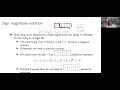 Integer representation sign magnitude