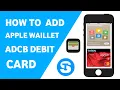 How To Add Adcb Card To Apple Pay Adcb Card Add Apple Wallet