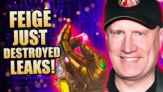 WOW Kevin Feige Marvel Just DESTROYED Some Reddit Leakers