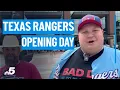 Rangers fans flood Arlington for Opening Day at Globe Life Field NBCDFW