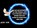BIBLE VERSE PREPARATIONOF PENTECOST