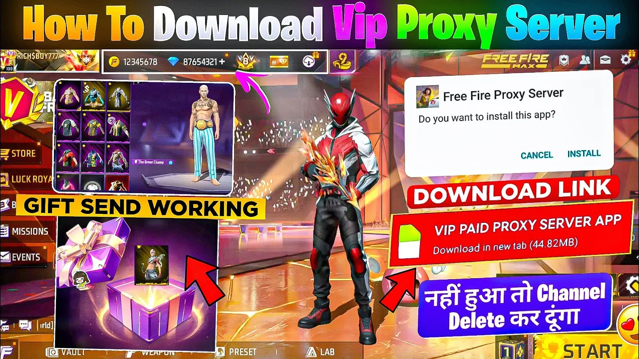 Free fire gaming