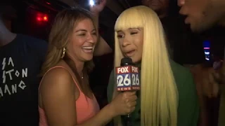 Coco Dominguez hangs with Cardi B