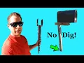 Easy No Dig Mailbox Ground Anchor Install