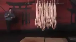 تجربة مذهلة لقياس حدة سيف الساموراي 