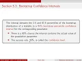 Chapter 5 Interval Estimate with Bootstrap Distribution