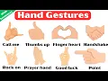 Hand Gestures Common Hand Gestures Everyone Should Know Easy English Learning
