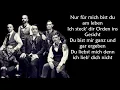Rammstein - Ich tu die weh LYRICS ||Ohnonie (HQ)