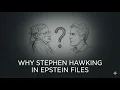 why Stephen s Hawking in The Epstein Files
