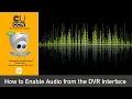 CCTV Installation Tips Tricks - How to Enable from the DVR Interface Prolux DVRs Today
