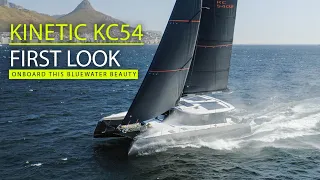 Kinetic KC54 tour – we jump aboard this stunning new cat, the first Kinetic to come to Europe